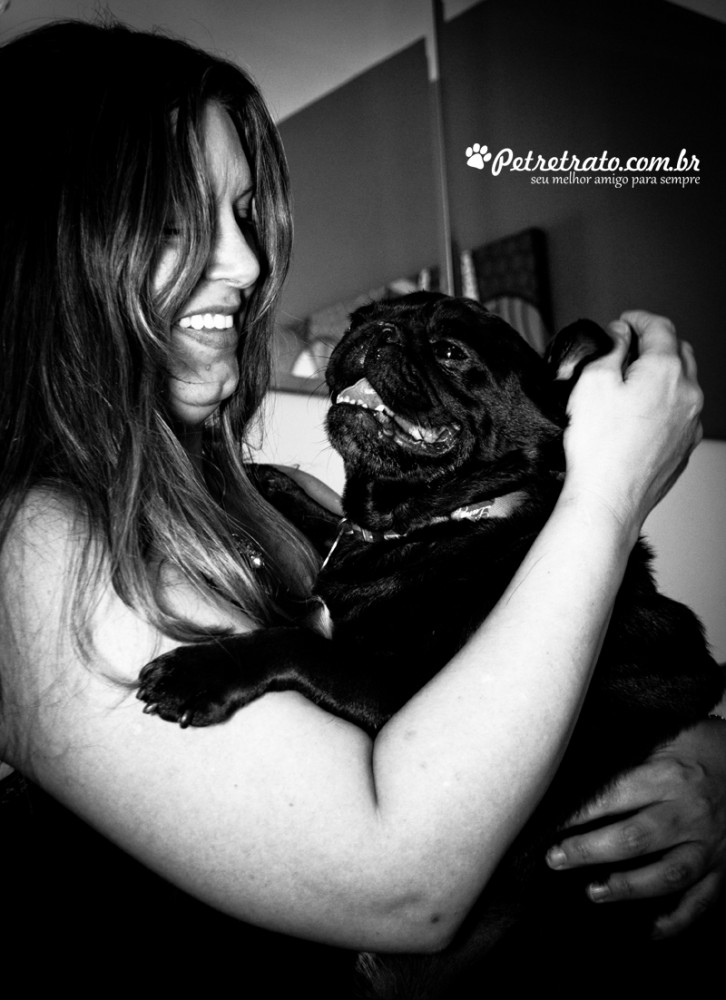 Pug Fusc�o Preto